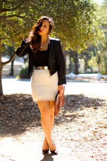 Fuzzy Feelings, h&m, furry, mini skirt