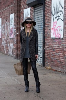 Cozy and Classic, tweed, leather, celine, monaco, leather boots