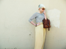 FNO in Seattle, stripes, wide leg, casual, vintage