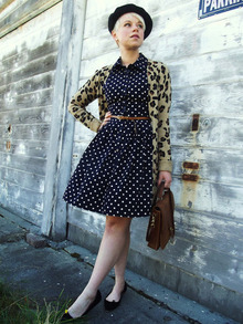 Pattern Mixing, casual, patterns, prints, polka dot, leopard