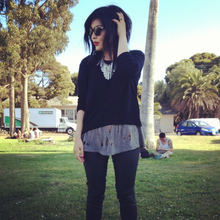 Waxed & Distressed, layered, topshop, vince, distressed, waxed, helmut lang, jeans, skinny jeans