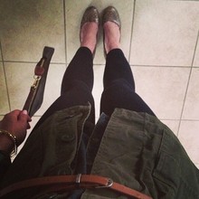 Utility Chic, reptile, chambray, utility, casual