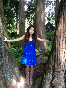 Don't forget to cry at your own burial., ootd, outfit, polka dots, Hollister, summer, dress, boots, lookbook