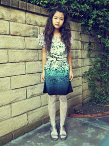 Living on sweet nothing., dressy, winter, formal, fashion, style, cut out, dress, print