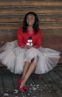 2016: Full Tutu Skirt, tutu, skirt, festive, Christmas, holiday, winter, snow, Alaska