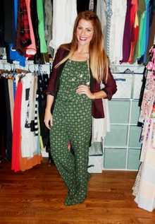 The Jump Off., hunter green, burgundy, berry, blazers, jumpsuits, onesies, rompers, paisley, prints, 70s style, 