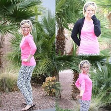 Hot Pink & Leopard, hot pink, leopard, spunky