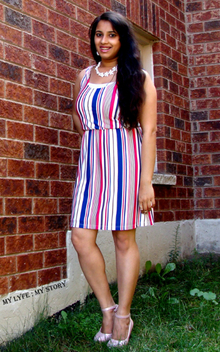 UpTown Girl, #SummerTime #DailyLook #Chic #Comfy #Colorful #Dress