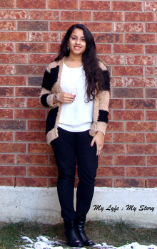 Casual Friday, #FALL #DAILYLOOK #EARLYFALL #CASUAL #CHIC #COMFY #FURRY #RED #SWEATER #WHITE #BOOTS #SAMMYDRESS #WARM #WINTER #OUTFITS #CAMPUS #SCHOOLOUTFITS #FOXYORIGINALS 