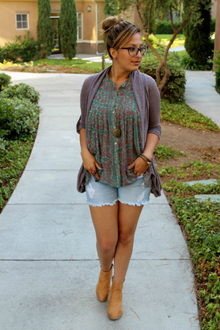 Summer Casual , bonlook, casual, summer, booties, cateye