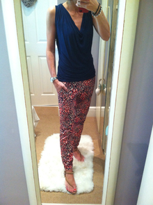 Neon Leopard Print, Leopard print, neon, harem, trousers, J Crew, Topshop, Zara