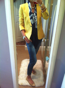 Bright Yellow for a Sunny Day :)