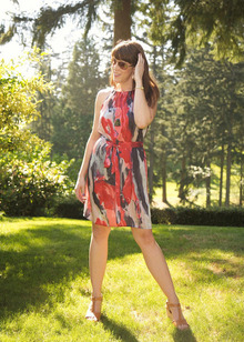 DKNY jeans Halter Dress, summer, halter dress, sundress