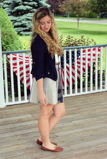 Navy Patterns and Solids, dressy casual, summer, spring, 