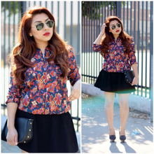 Ladylike Bomber, fashion,floral,spring,ootd,wiw,tulip,skirt