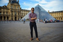 The Louvre, Paris, ray-ban, clubmaster, bananarepublic, topman, navyskinnychinos, sperrytopsider, travel, paris, summer