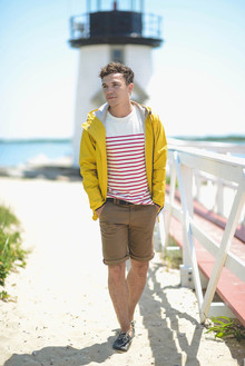 Seaside Style, joules, windbreaker, gap, danielwellington, beach, casual, summer, sperry