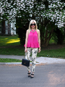 PINK PEPLUM