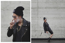 Leather on Leather, edgy