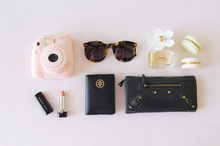 Petal to the Metal, wallet, sunglasses, beauty