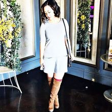 Sunday Brunch, Sunday Brunch, Casual, Dress, Over the knee boots,