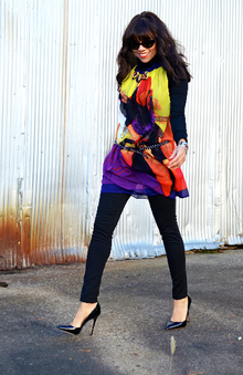 Colorful, leggings,