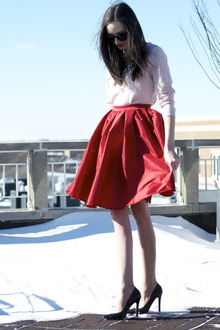 Red Alert, dressy, formal, skirt