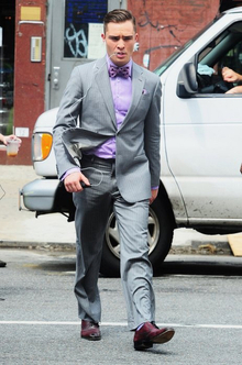 Ed Westwick, menswear