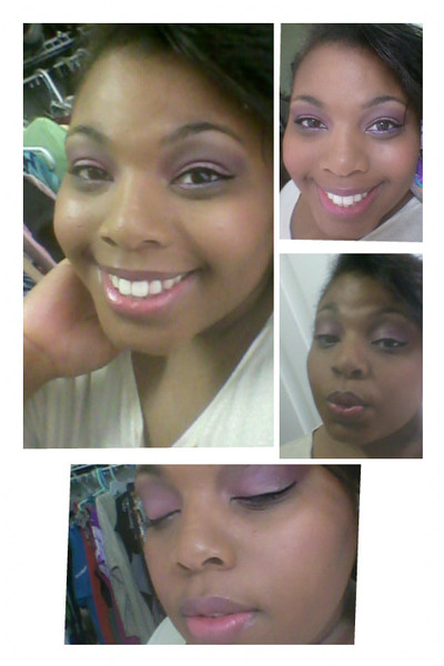 Color Me Purple Look, eye makeup purple 